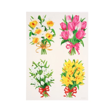 Design set "March 8" 4 sheets, 21.5x30 cm-4