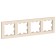 Frame SE AtlasDesign, 4 posts, universal, beige, Atn000204