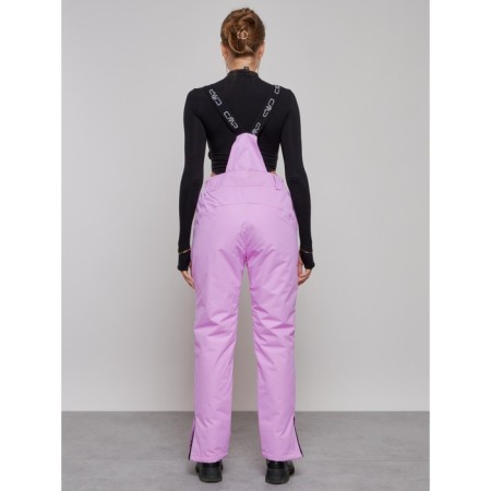 Semi -combinezone ski insulated female winter, size 48, pink color-3