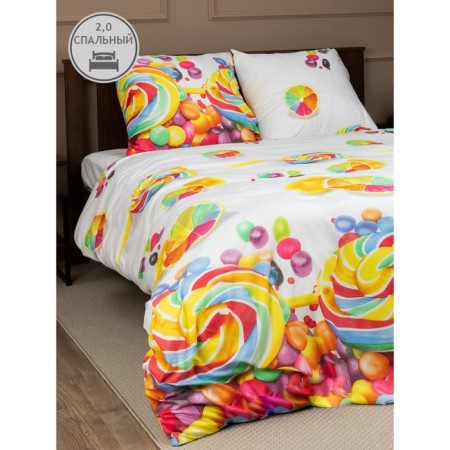 Bed linen 2 joint venture amore mio, size 180x210 cm, 175x215 cm, 70x70 cm - 2 pcs