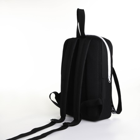 Textura's backpack, external pocket, black/white color-2