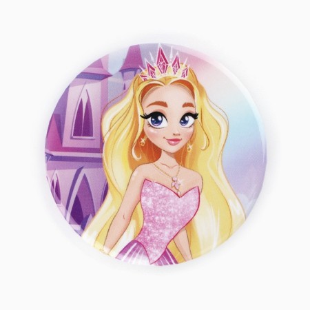 Setting icons "for a small princess", d = 56 mm, mix-7