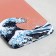 Samsung S10 “Big Wave” case, 7.04 x 15.0 cm