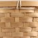 Wicker basket, 21x16x10xh34cm, natural
