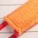 Body sponge hard "bath scrub", 37 × 12 cm, color mix