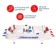 Table hockey "Match", flat players, from 2 players, 5+