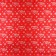 Palette packaging for the New Year foil "Happy New Year", red, 70 x 50 cm