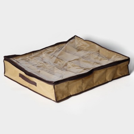COVFR for shoes, 12 departments, 65 × 54 × 10 cm, beige color-6