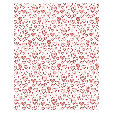Pillow Roller "Different hearts, decorative, size 16x45 cm-1