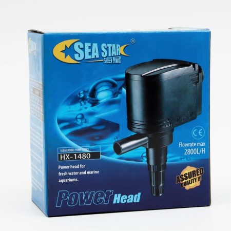 Aquarium pump SEA Star HX-1480, 2800 l/h, 35 watts, water lifting height 2.2 m-5