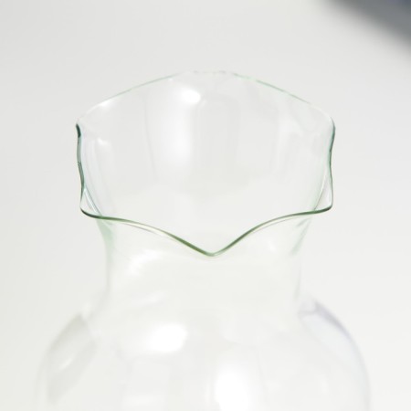 Kerosene lamp decorative transparent 9x9x18 cm risalux-5