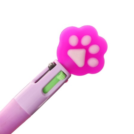 Handle Automatic 4 color, mini, mini, paw mix-4