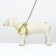 A set with a soft harness, fast-open, s, leash 150 x 1.5 cm, Osh 33-36 cm, OG 35-40 cm, yellow