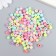 Beads for creativity Plastic "Pastel Tones" set 20 grams d = 0.6 cm