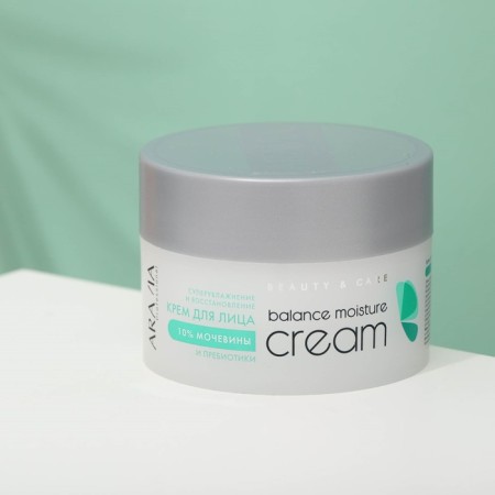 Facial cream "Aravia Professional", supervision and recovery, with urea, 150 ml-1