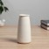 VAZA Ceramics Table "Elliot" Classic, D-4.5 cm, 14x6 cm, white