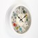 Wall clock, series: interior, discrete move, d-37 cm, aa