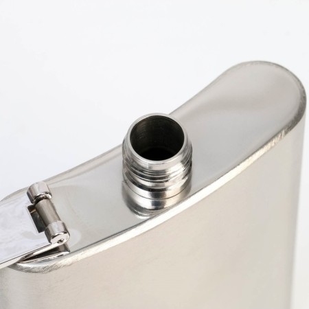 Flaw for alcohol and water, 90 ml, stainless steel, gift, army, 3 oz-2