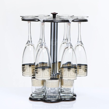 Mini-bar "Greece" Bar Stream, 6 glasses/piles-1