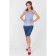 TOP with lace on the bottom, size 46