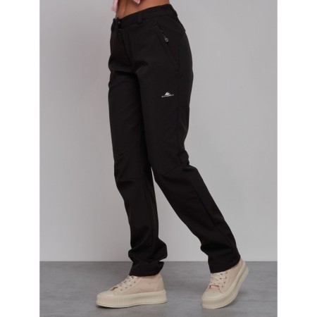 Sports female trousers, size 48, black color-7