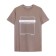 Male T -shirt, size 50, coffee color