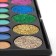 Palette of shadows for the eyelids, 29 colors