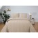 A set with a veil "Michael", size 200x220 cm, 50x70 cm - 2 pcs, beige color