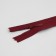 Lightning secret, No. 3, non -income, automatic lock, cotton, 60 cm, burgundy color