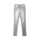 Women's jeans with high landing CONTE Elegant, size XXL, Light Grey color