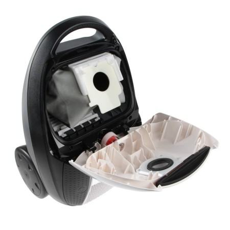 Vacuum cleaner Panasonic MC-CG715W, bag, 2100/380 W, 6 l, cord 5 m, black and white-6