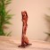 Souvenir "Girl" on a stand, tree 15x5x25 cm