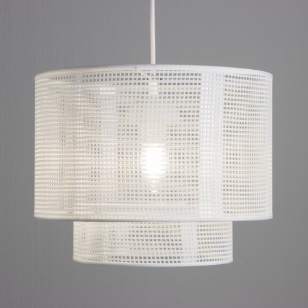 Obazhur "Cascade" E27 White 30x30x18cm-3