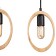 Suspended lamp 1x40W E27, size 90x6x18 cm