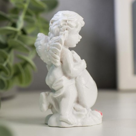 Polystone souvenir "Snowty Angel with Heart" mix 7.7x5x3.7 cm-2