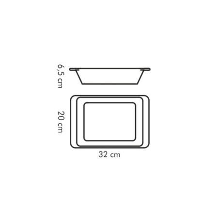 Tescoma gusto oven form, 32x20 cm-2