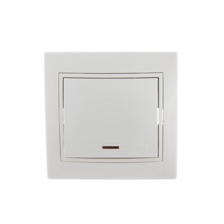 Switch Lezard 701-0202-111 mira, joint venture, 10a, 1 key, white color