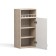 Acadity cabinet with shelf Angelica 450x300x920 Dub milk/ash