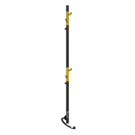 Towel Electric Laris Image, 150x1400 mm, 4 crossbars, univers., Black-9