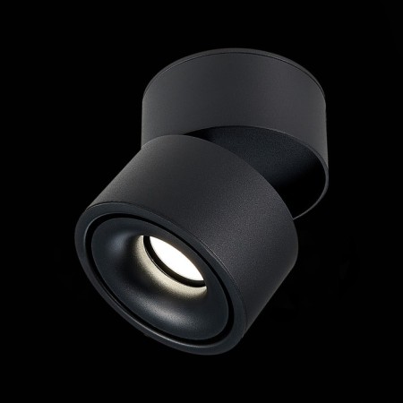 Ceiling lamp ST LUCE. ST652.432.12. 1x12 W, LED, 3000K, 1000 LM, 10x10x10.5 cm, black color-1