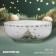 Saladnik New Year's share "approximation of a miracle", 580 ml, 15.5 × 6 cm, porcelain, white color