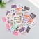 Stickers for creativity "Audio cassette" set 45 pcs 4.4x4.4x1.1 cm