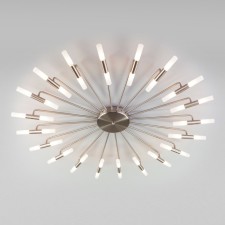 Светильник потолочный Bogate's Bastone 349, G4, 40х3Вт, 1200х1200х88 мм, цвет никель