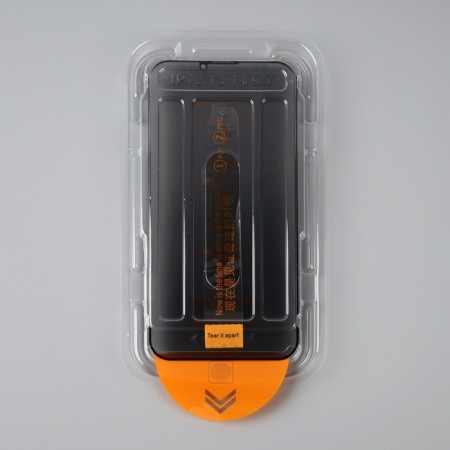 Protective glass for the iPhone 13 Pro Max/14 Plus, Antishpion, installation frame, 9H, 0.33 mm-1