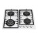Honel Homsar HGG646WH, gas, 4 burners, white