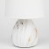 Rivoli Damaris 1he14, 40 watts ceramics white with gold with lampshade