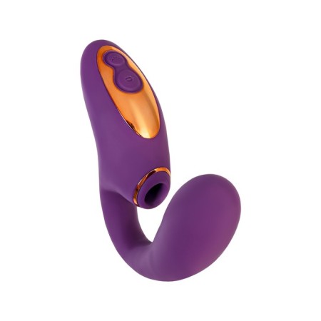 Double stimulation of L’Eroina Megam, silicone, purple color, 27.5 cm-7