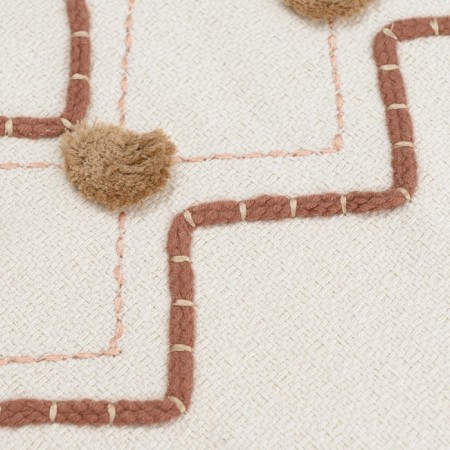The path to the Geemetry Ethnic table, with embroidery, size 45x150 cm-4