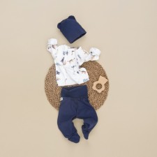 Kinderlitto Kinderlitto kit “Baby Cruster-2”, 3 subjects, height 50-56 cm, dark blue color