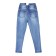 Jeans for girls, height 140 cm, blue color